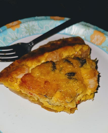 Shrimp and Vegetable Quiche