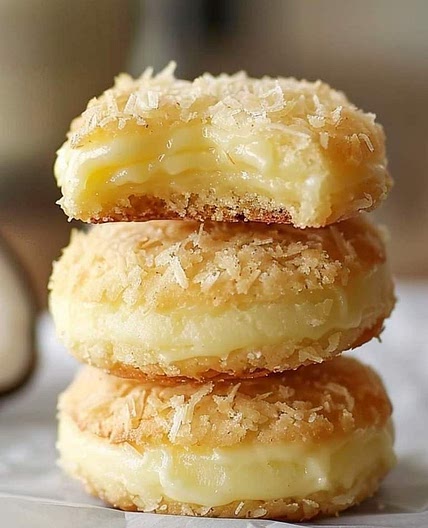 Lemon curd cookies