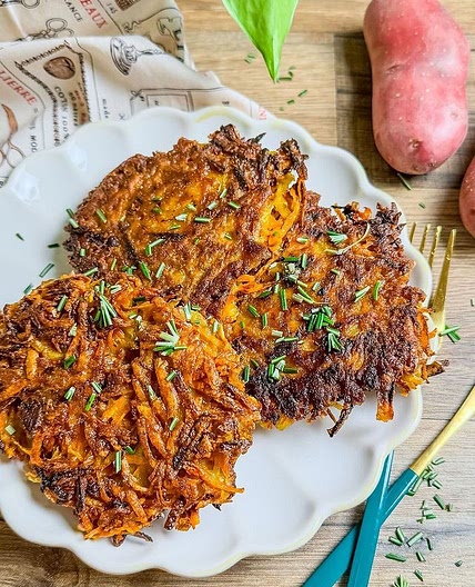 ROSTI DE CAROTTE ET POMME DE TERRE