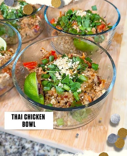 Thai Chicken Bowls