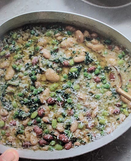 Braised Beans and Greens TS191