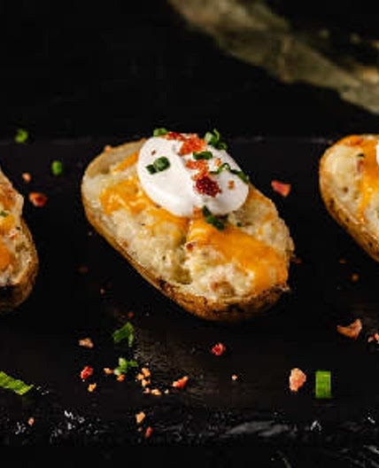 Twice baked potatoes