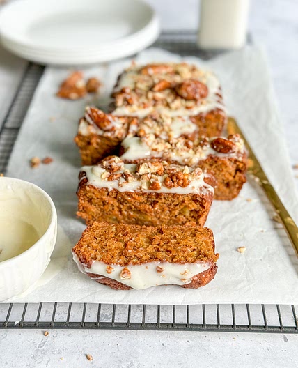 67 calorie carrot cake loaf