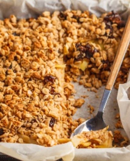 High Protein Apple Crumble