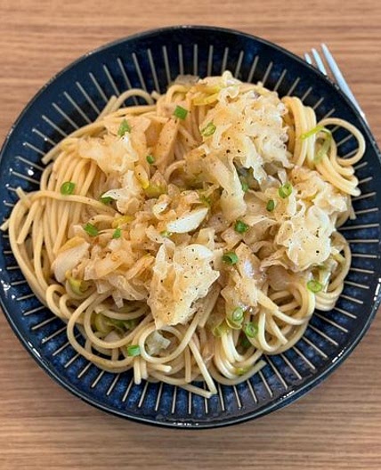 식감이 매력적인 흰 목이버섯 파스타✨