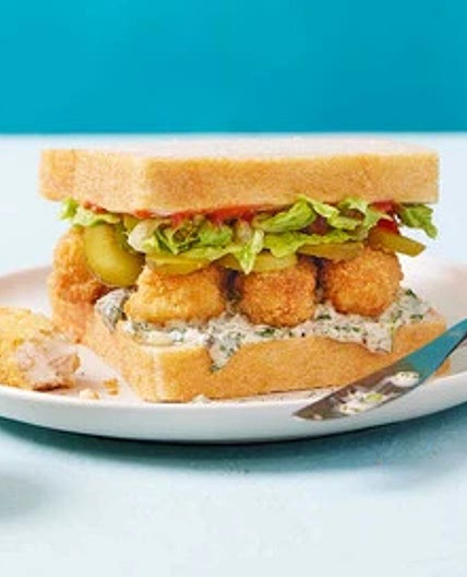Fish finger sandwich