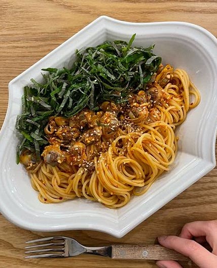 우리집이 꼬막 맛집! 꼬막파스타🤌🏻
