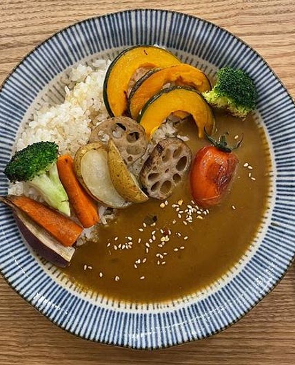 구운 야채 토핑 카레👩🏻‍🍳