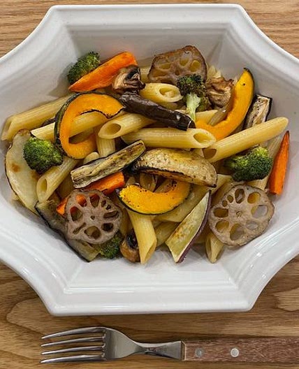 구운 야채 파스타🥦