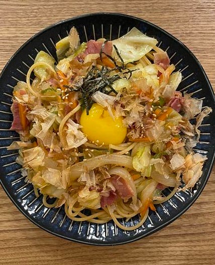 추운 날 먹으면 더 맛있는 야끼우동 파스타!