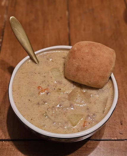 Cheeseburger & Potato Soup