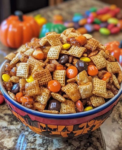 Chex mix halloween 