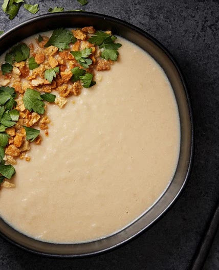 Creamy Celery Root Soup With Tahini - Ellie Krieger