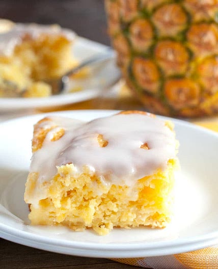 Pineapple Cake with Yellow Cake Mix