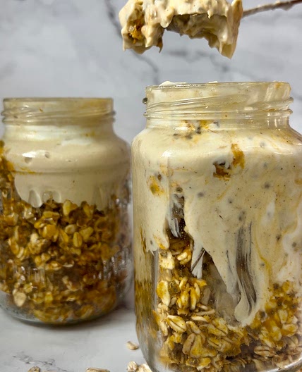 Pumpkin Pie Overnight Oats