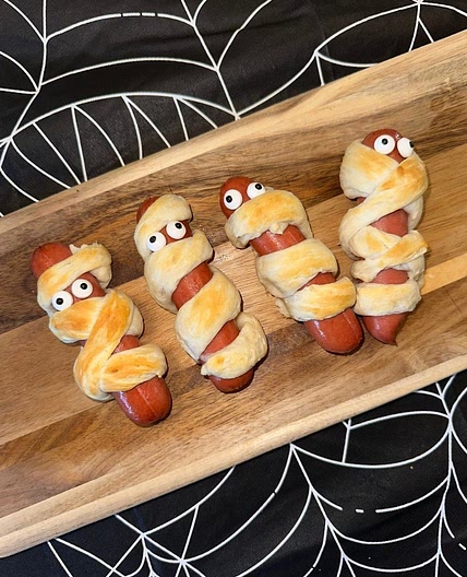 Mummy Hot Dogs