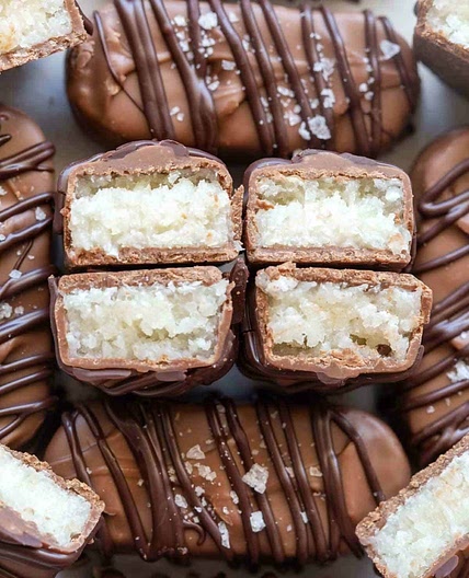 Chocolate coconut bounty bars