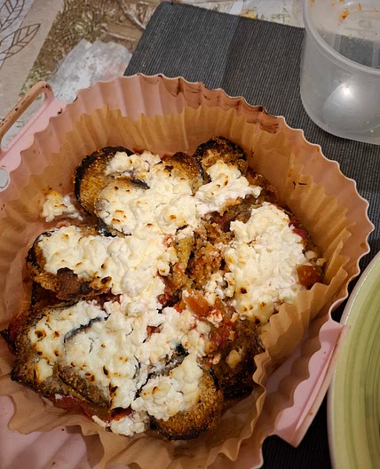 Parmigiana di melanzane light