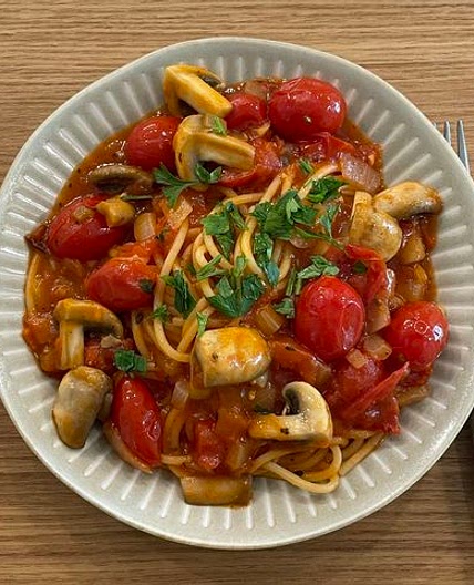감칠맛 대폭발! 빨강 토마토 파스타🌝