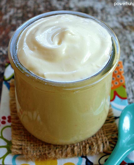 4-Ingredient Chickpea Flour Mayonnaise (vegan, soy-free)