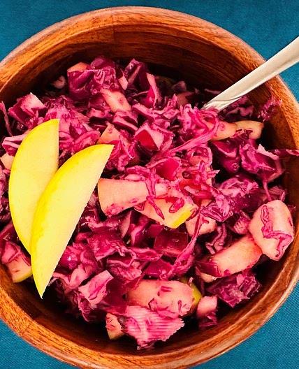 Cabbage Apple Salad
