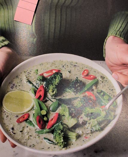 Cashew Cream Green Curry