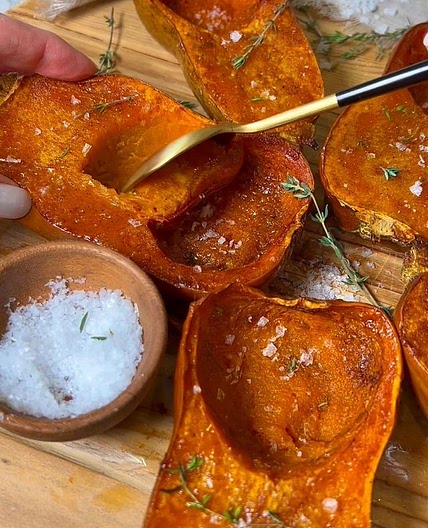 Maple Roasted Honeynut squash