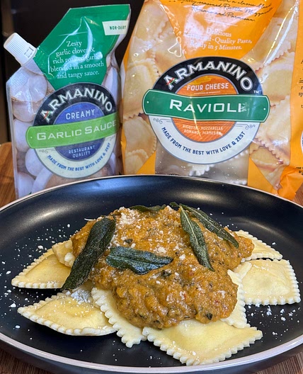 Roasted Butternut Squash Pasta Sauce