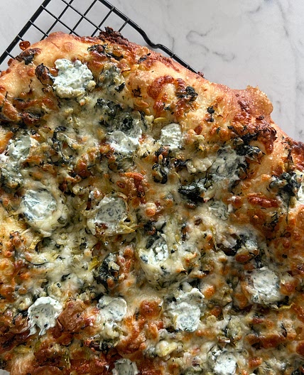 Spinach Artichoke Dip Focaccia