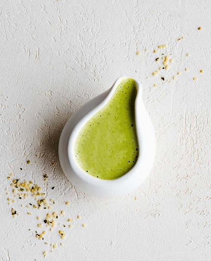 5-minute Hemp Seed Dressing (oil-free)