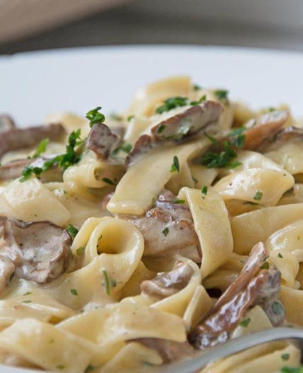 Steinpilz-Tagliatelle