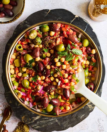 Easy Olive Salad Recipe