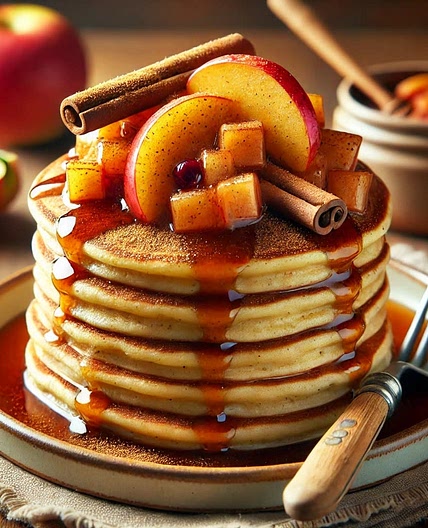 Apple Cinnamon Pancakes 