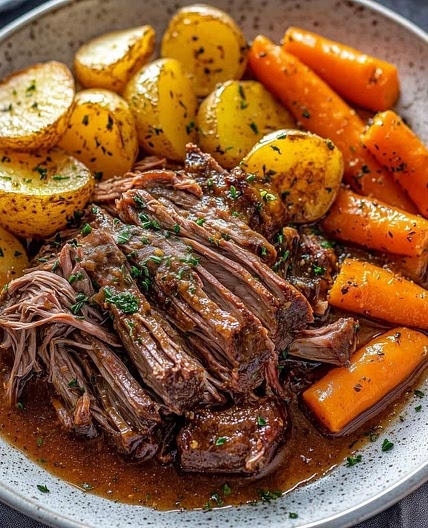 Classic slow cooker pot roast