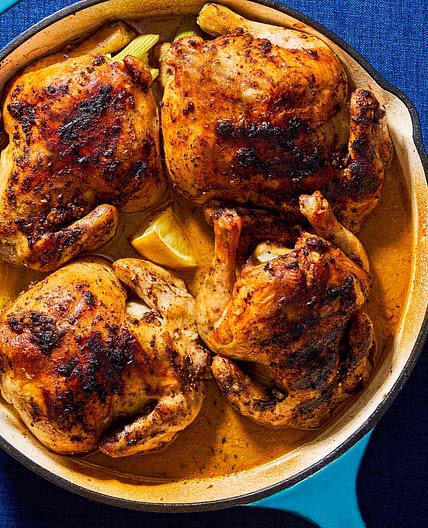Roasted Cornish Hens