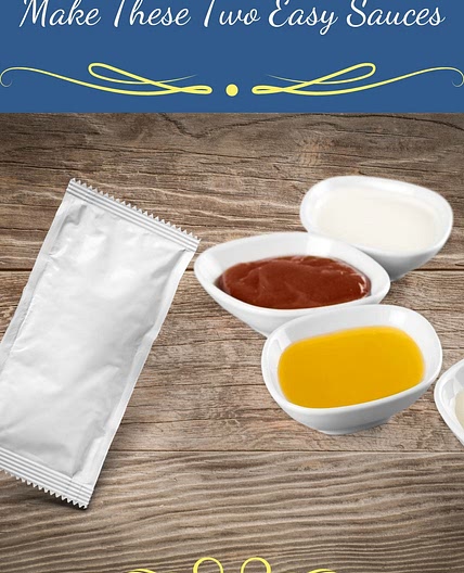 Use up Condiment Packets! Make These Two Easy Sauces