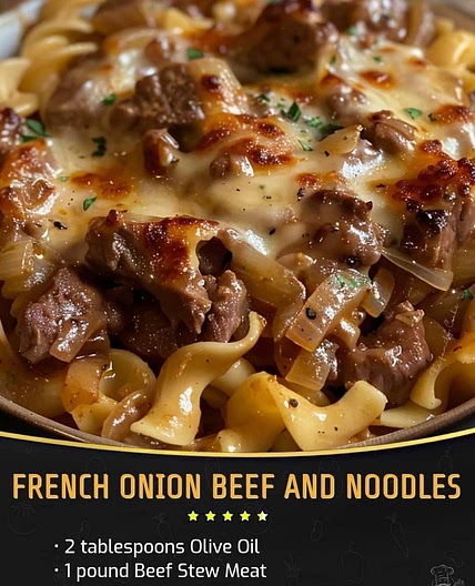 french onion beef and noodles