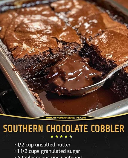 Southern Chocolate Cobbler