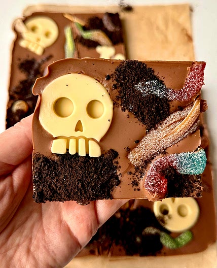 Chocolate Halloween Bark