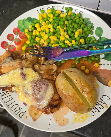 Homemade Hunters chicken.