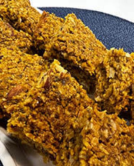 Maple Pumpkin Oat Bars