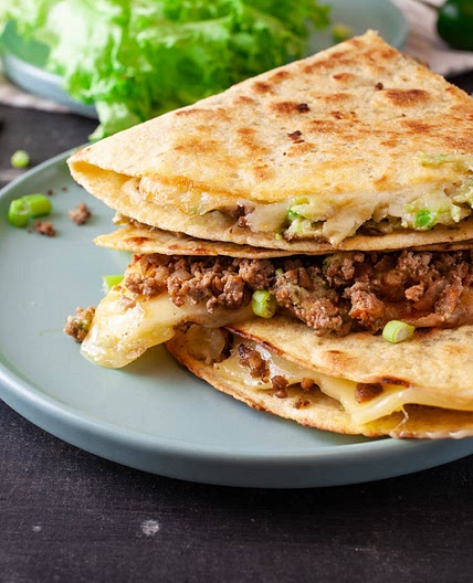 Ground Soy Quesadillas