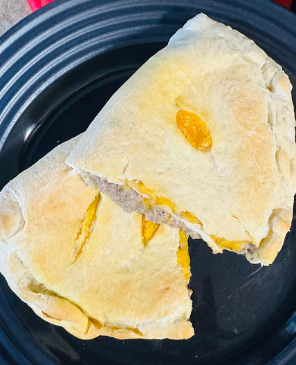 Cheeseburger Calzones