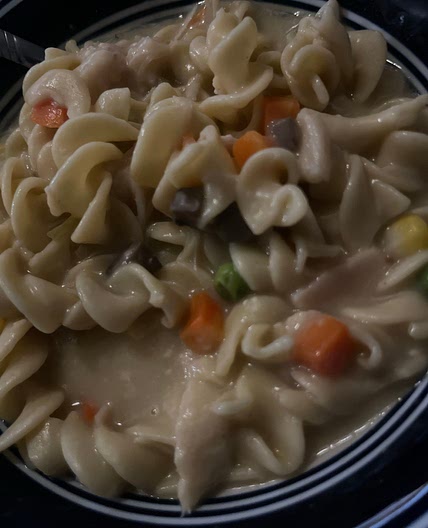 Chicken Pot Pie Pasta