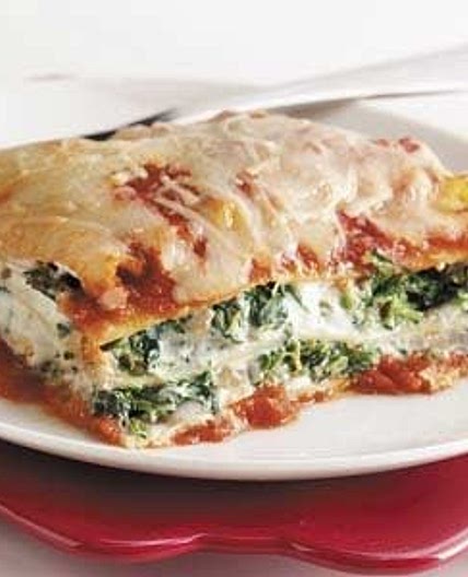 Tofu Spinach Lasagna
