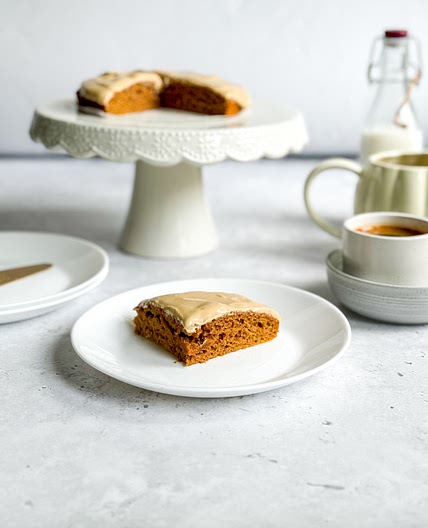 83 calorie pumpkin spice latte cake