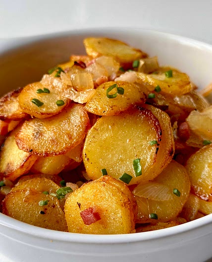 German fried Potatoes - Bratkartoffeln 