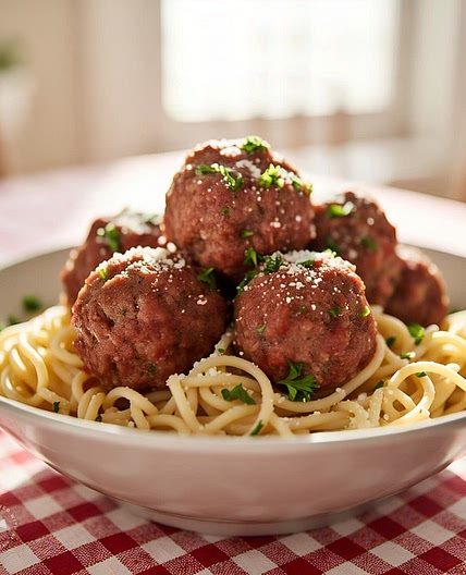 Spaghetti and Meatballs
