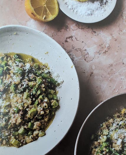Asparagus and Pearl Barley Risotto TS 161