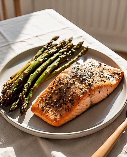 Salmon & Asparagus